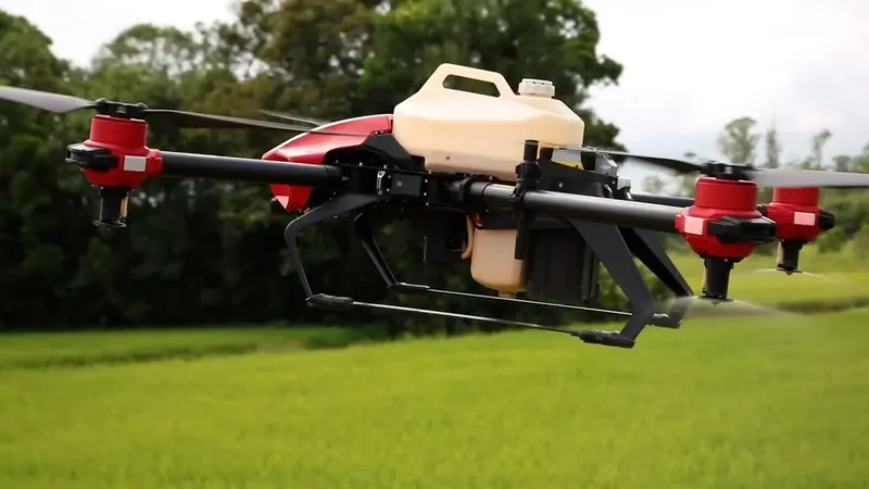 O que fazer se meu drone agrícola bater e parar de funcionar - Droniuns