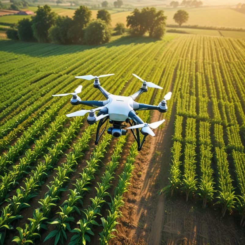 Drones para Monitoramento Agrícola: A Revolução no Campo