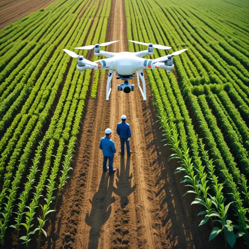 Descubra o Potencial do Drone para Inspeção Agrícola
