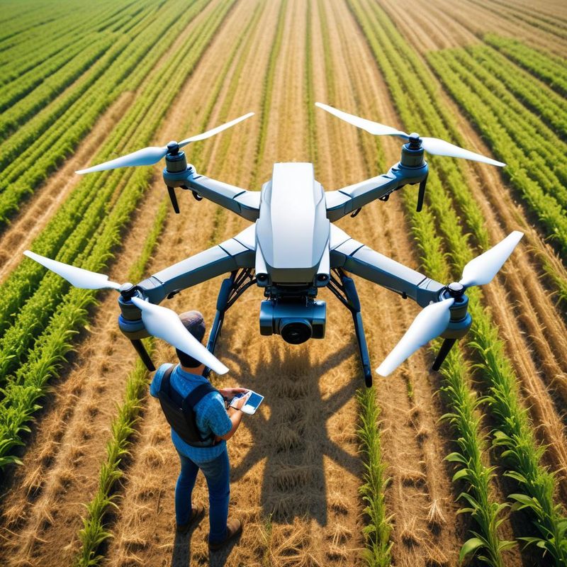 Aplicações de Drones na Agricultura: Revolucionando o Campo