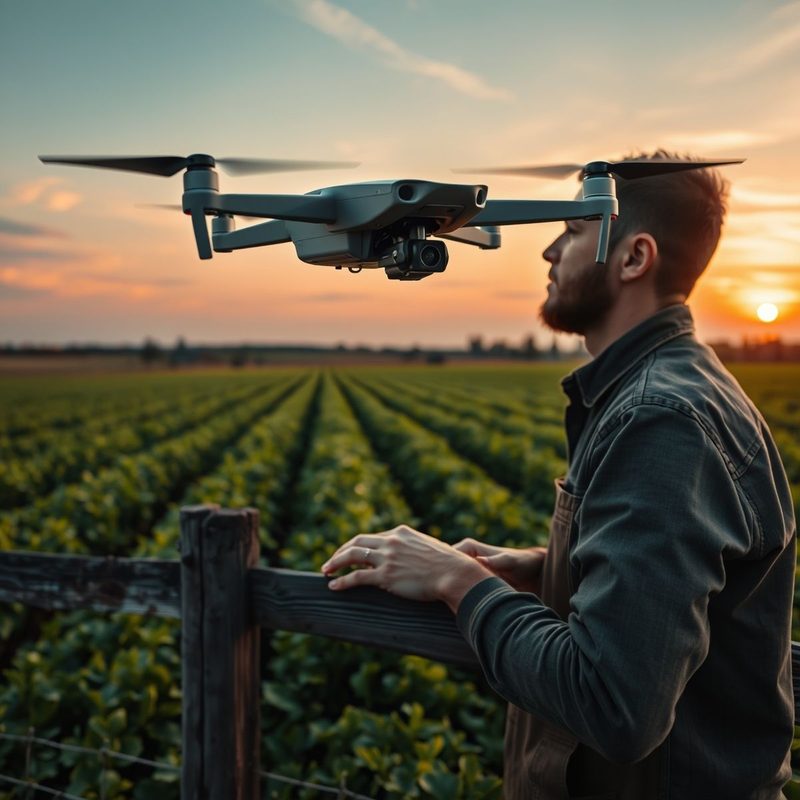 Transforme Suas Colheitas com o Serviço de Drones Agrícolas