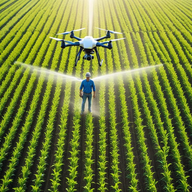 Como o Drone para Irrigação Agrícola Revoluciona a Agricultura