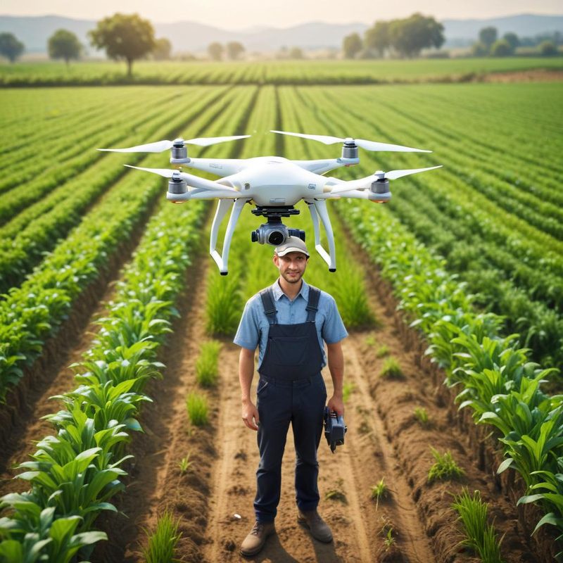 Como o Drone na Agricultura Sustentável Revoluciona Cultivos