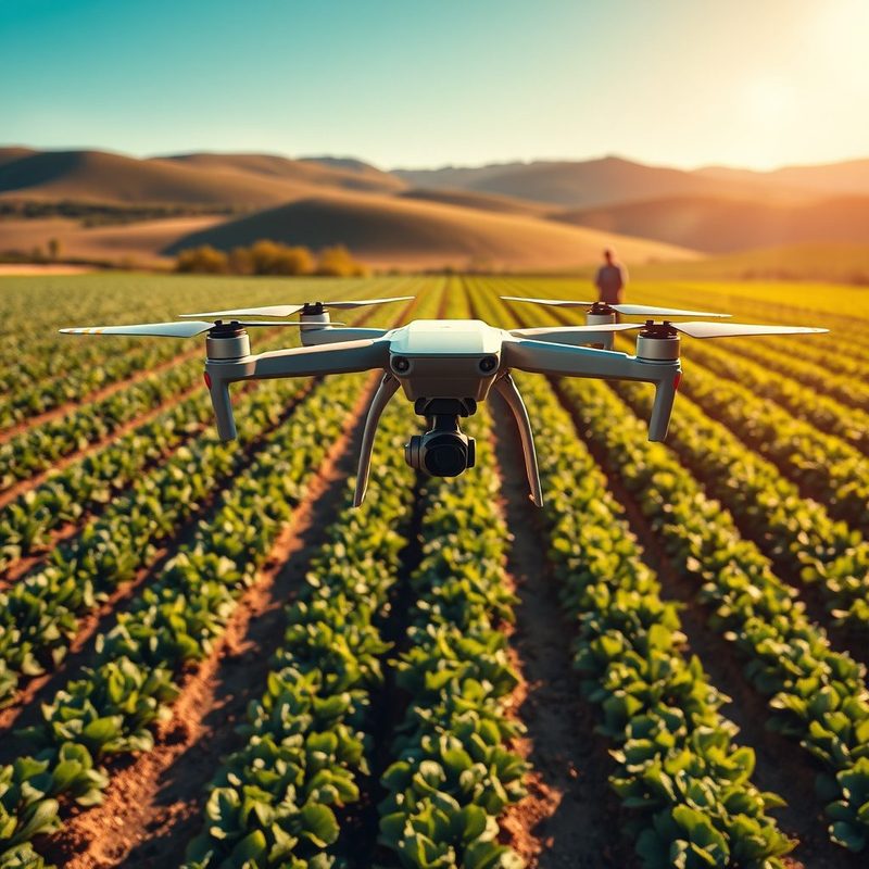 Descubra o Potencial do Drone para Monitoramento de Ecossistemas Agrícolas