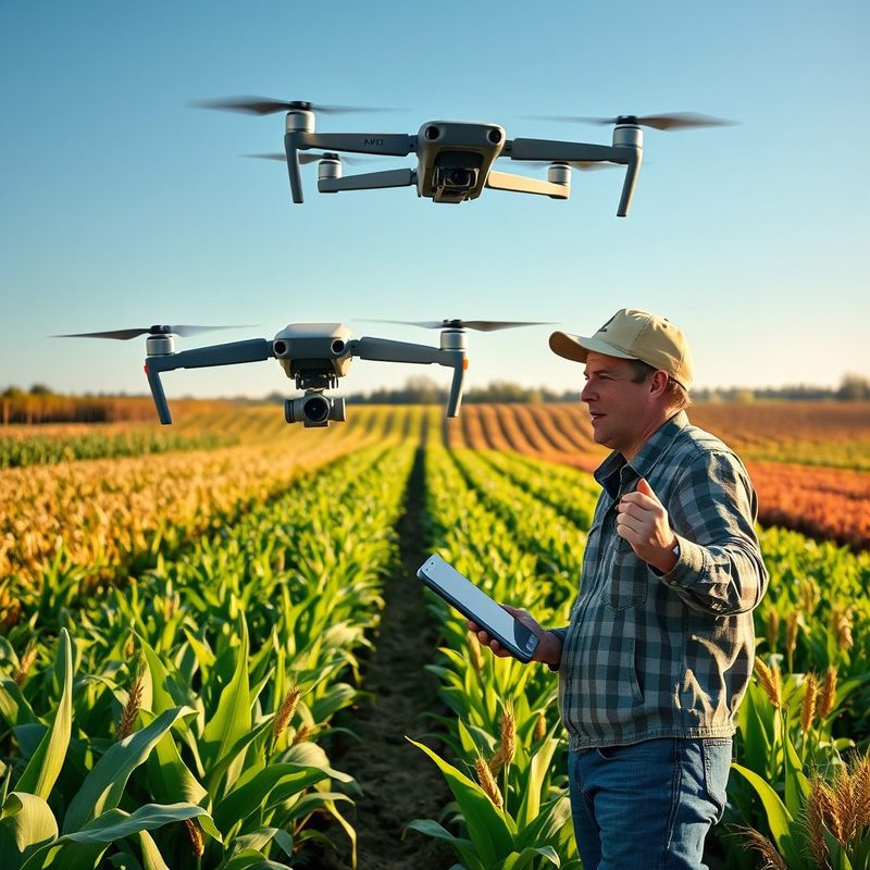 Descubra o Potencial do Drone para Análise de Sistemas de Cultivo