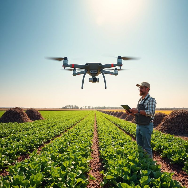 Como um Drone para Gestão de Resíduos Agrícolas Pode Transformar Seu Negócio
