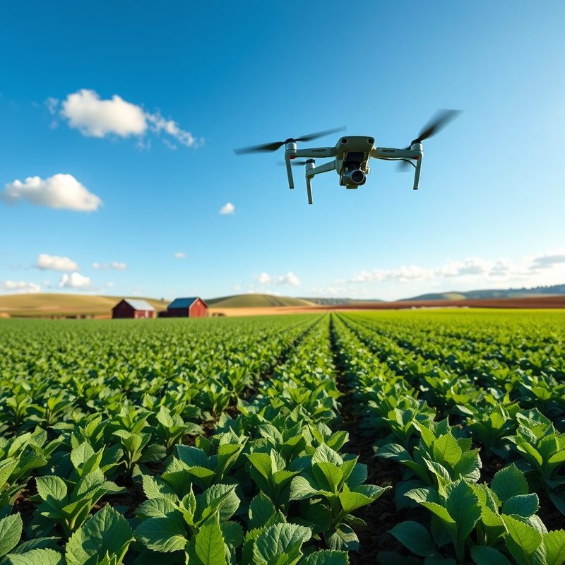 Como um Drone para Monitoramento de Condições Climáticas Pode Revolucionar sua Agricultura