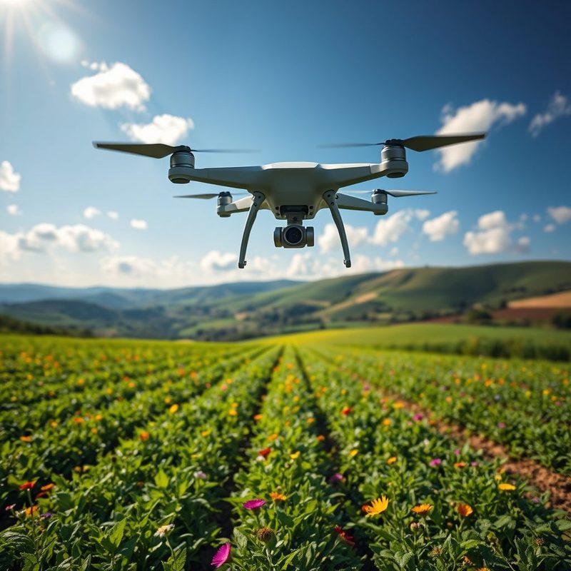 Descubra como o drone para análise de sustentabilidade agrícola transforma a agricultura