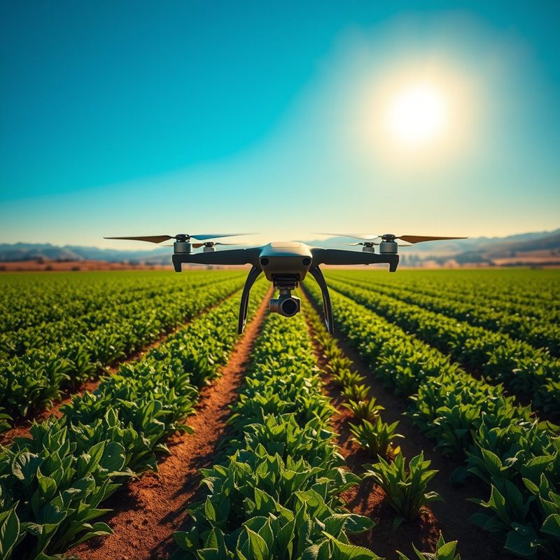 Como um Drone para Gestão de Culturas Perenes Revoluciona a Agricultura