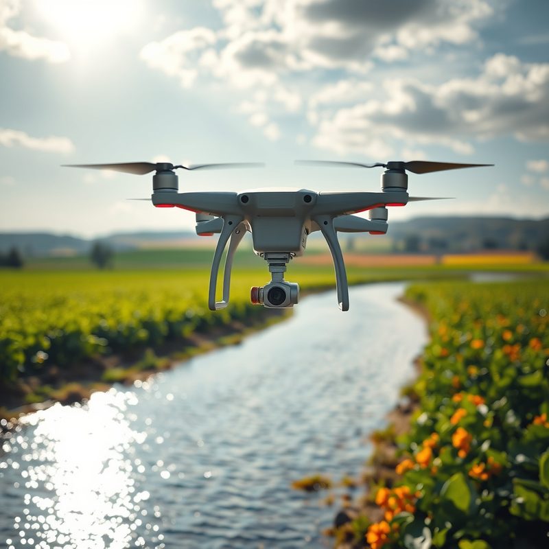 Descubra o Potencial do Drone para Monitoramento de Qualidade de Água