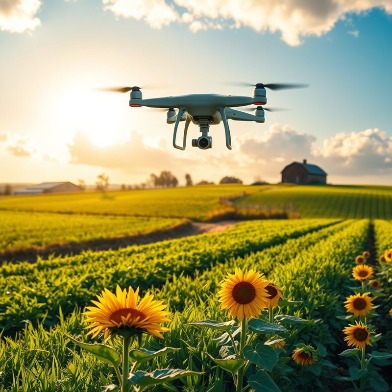 Como o Drone para Análise de Práticas de Conservação Pode Transformar a Agricultura