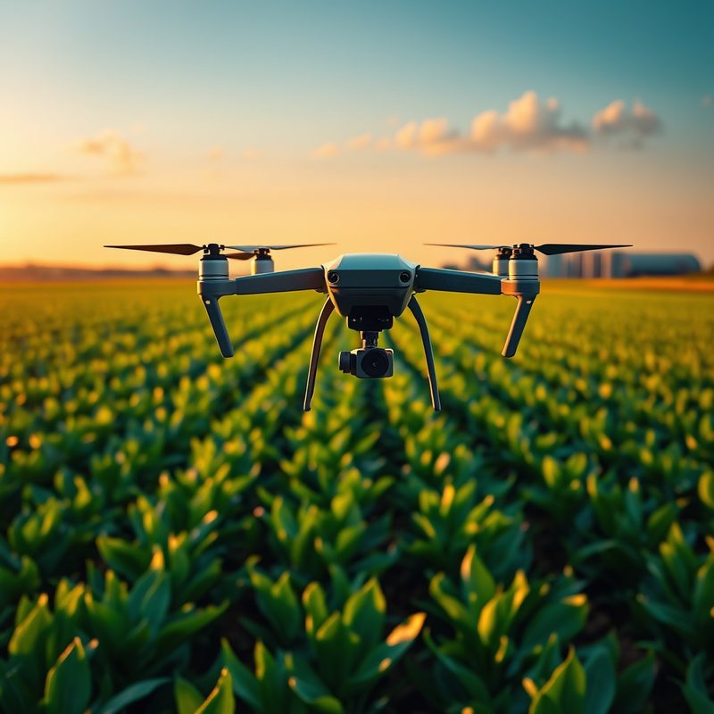 Drone para Avaliação de Técnicas de Colheita: Inovação no Campo