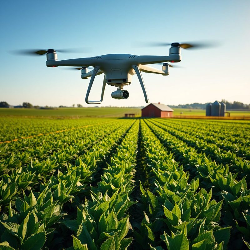 Como um Drone para Monitoramento de Saúde de Culturas Pode Revolucionar sua Agricultura