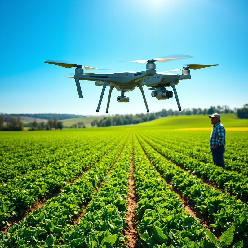 Como usar um drone para gestão de sistemas de irrigação