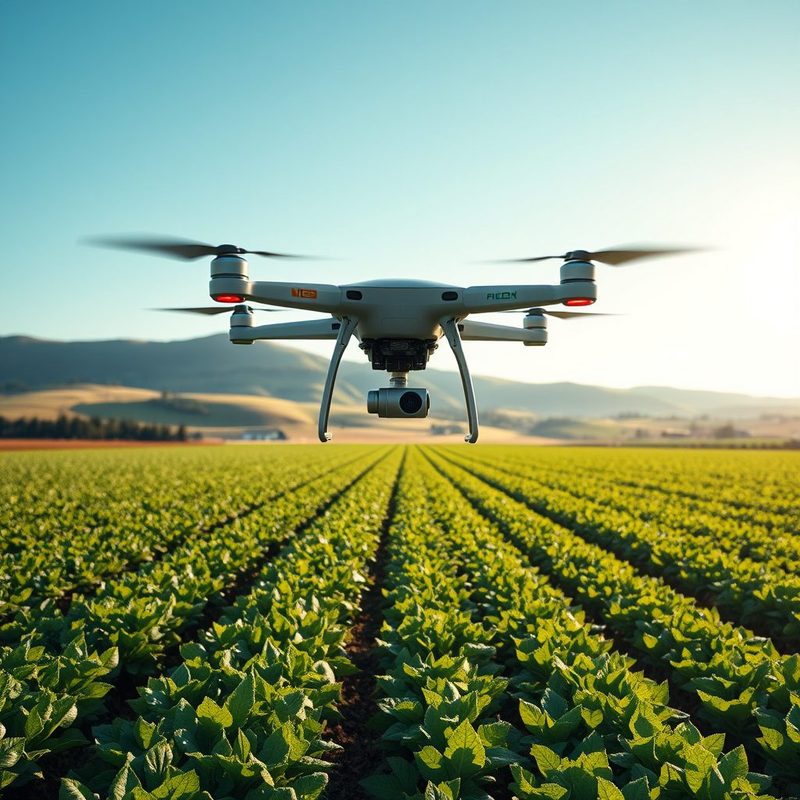 Como um Drone para Otimização de Práticas Agrícolas Pode Transformar sua Fazenda