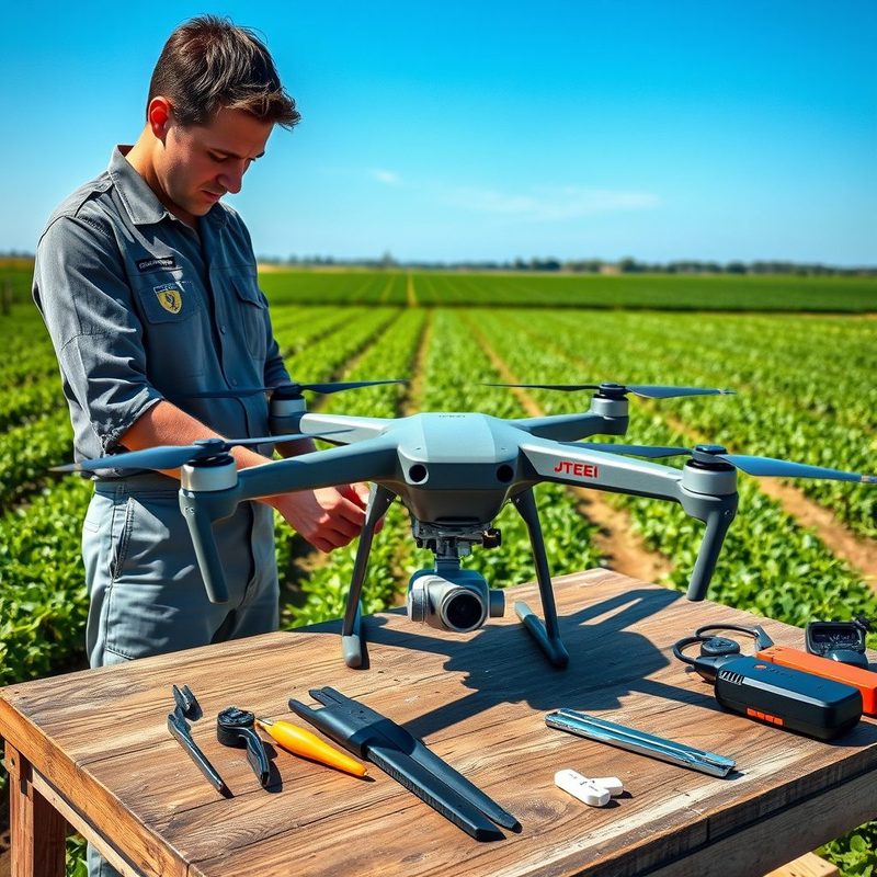 Manutenção Preventiva para Drones Agrícolas: Guia Completo