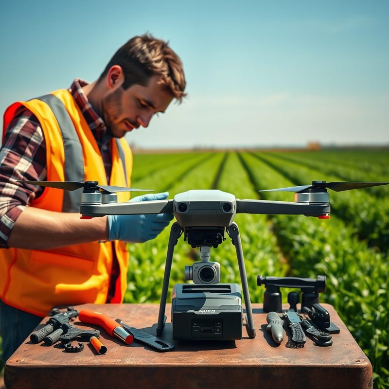 Manutenção preventiva de drones agrícolas: Um investimento inteligente