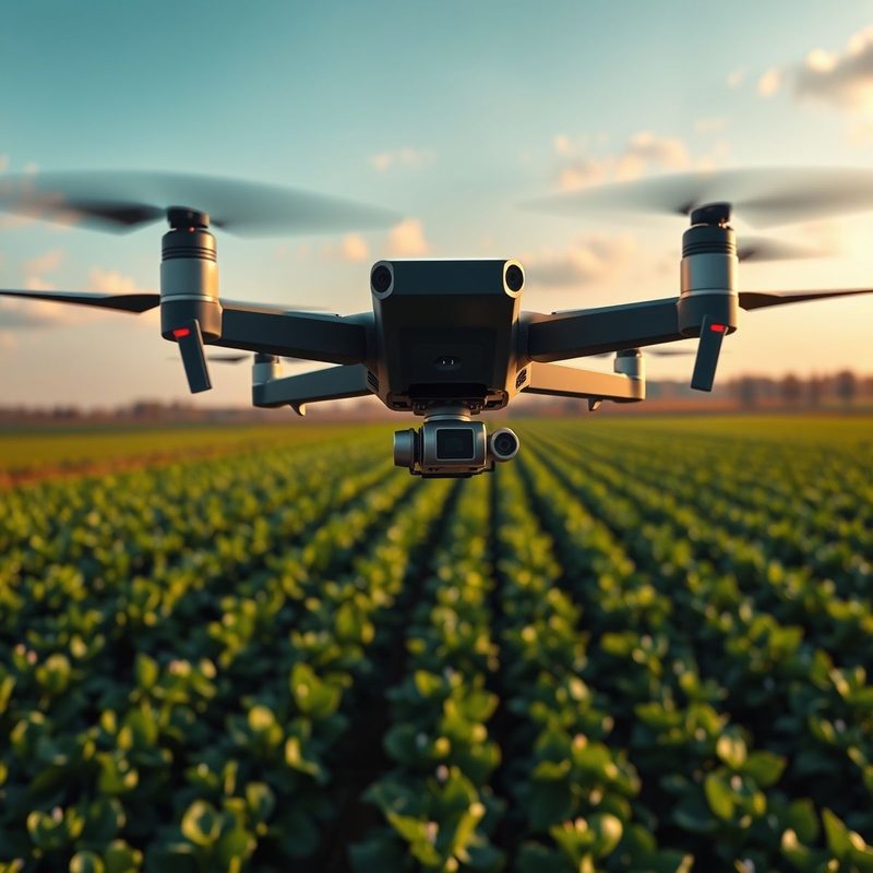 Ajuste de Sensores em Drones Agrícolas: Mantendo a Precisão