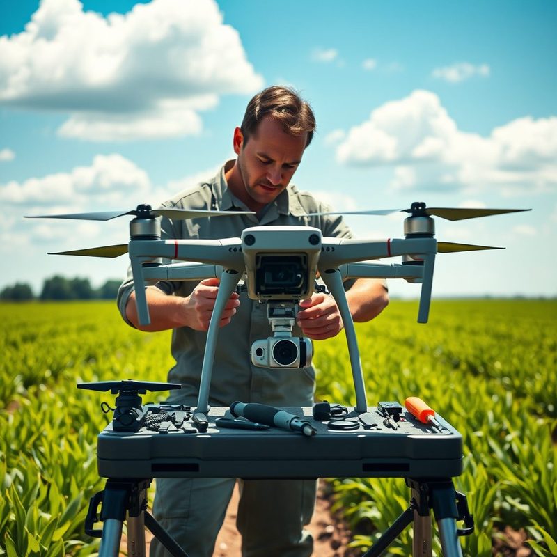 Reparos de Drones Agrícolas: Soluções Rápidas e Eficientes