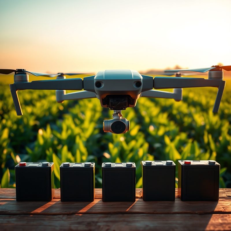 Substituição de baterias em drones agrícolas: Guia completo