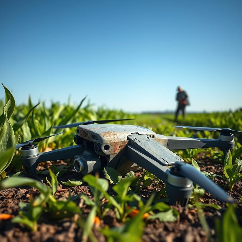 Reparos de Emergência para Drones Agrícolas: O Que Fazer?