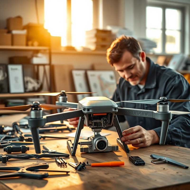 Reparação de drones agrícolas: Um guia para proprietários