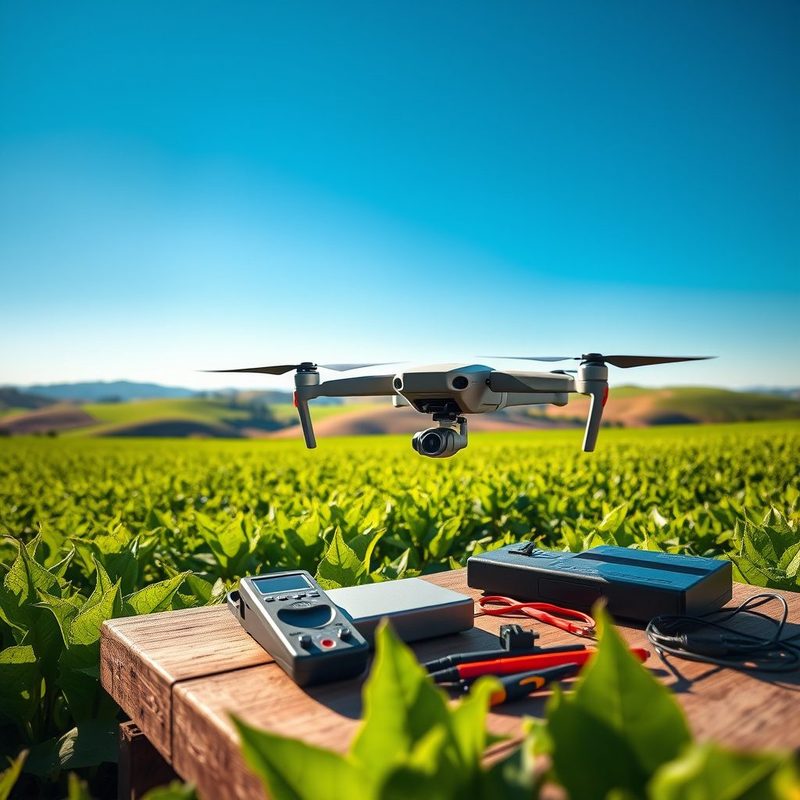 Gerenciamento de Baterias de Drones Agrícolas: Dicas e Truques