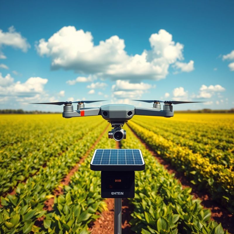 Gerenciamento Eficiente de Baterias em Drones Agrícolas: O Futuro da Agricultura