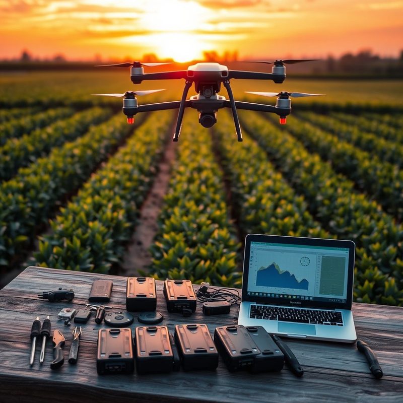Gerenciamento de Baterias de Drones Agrícolas: O Que Você Precisa Saber