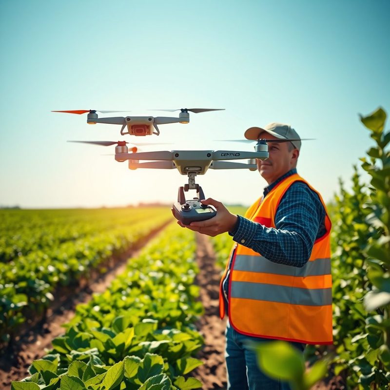 Como se Tornar um Operador de Drone Agrícola Certificado