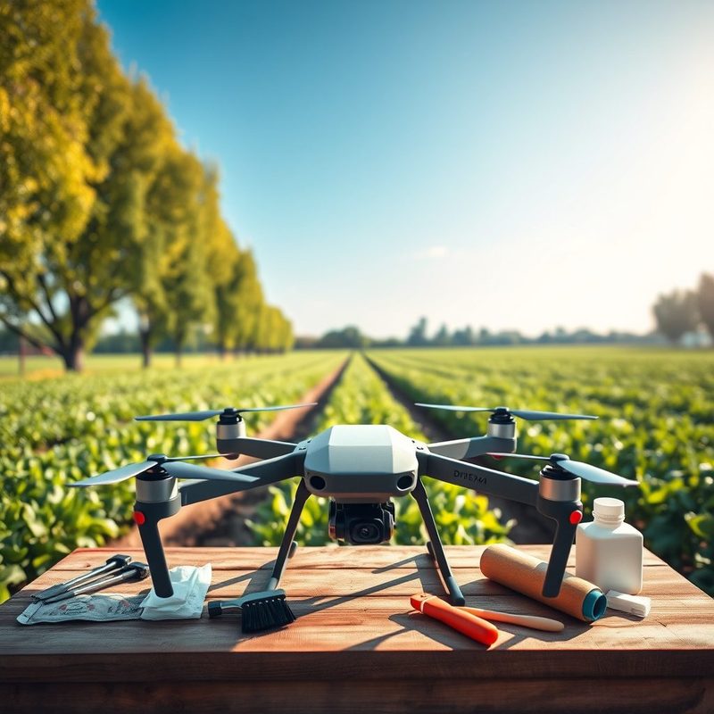 Manutenção de Drones Agrícolas: Dicas e Truques para Otimização