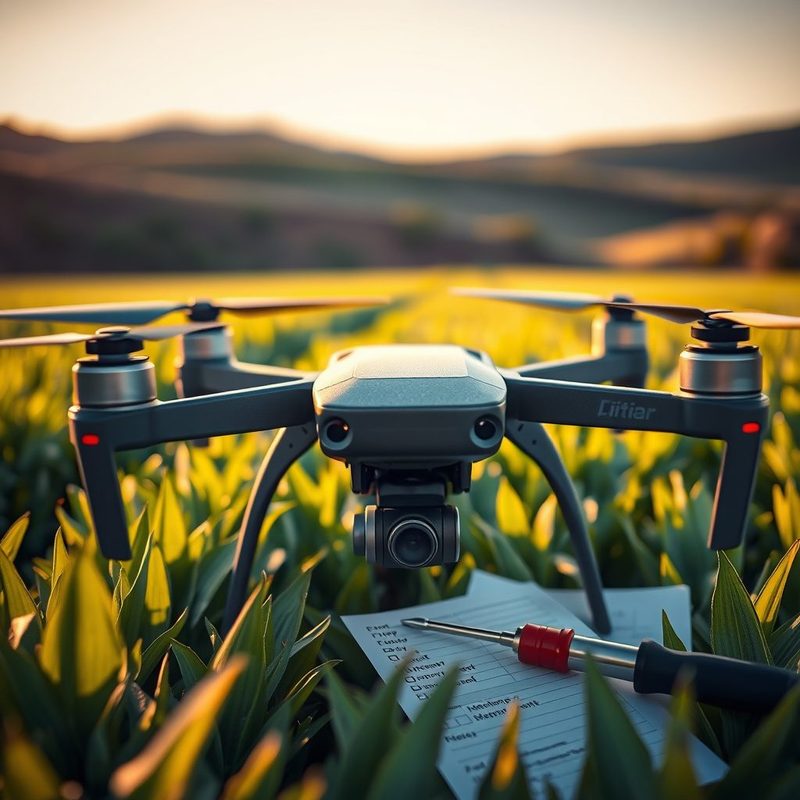 Tudo sobre manutenção de drones para uso agrícola