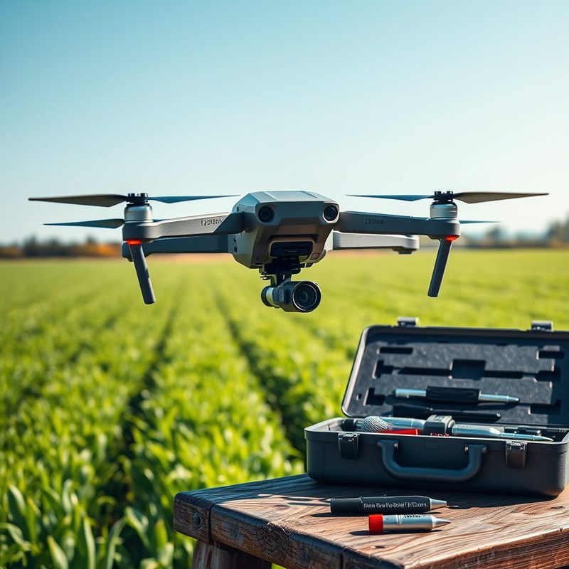 Sensores do Drone Agrícola: Manutenção e Calibração para Precisão