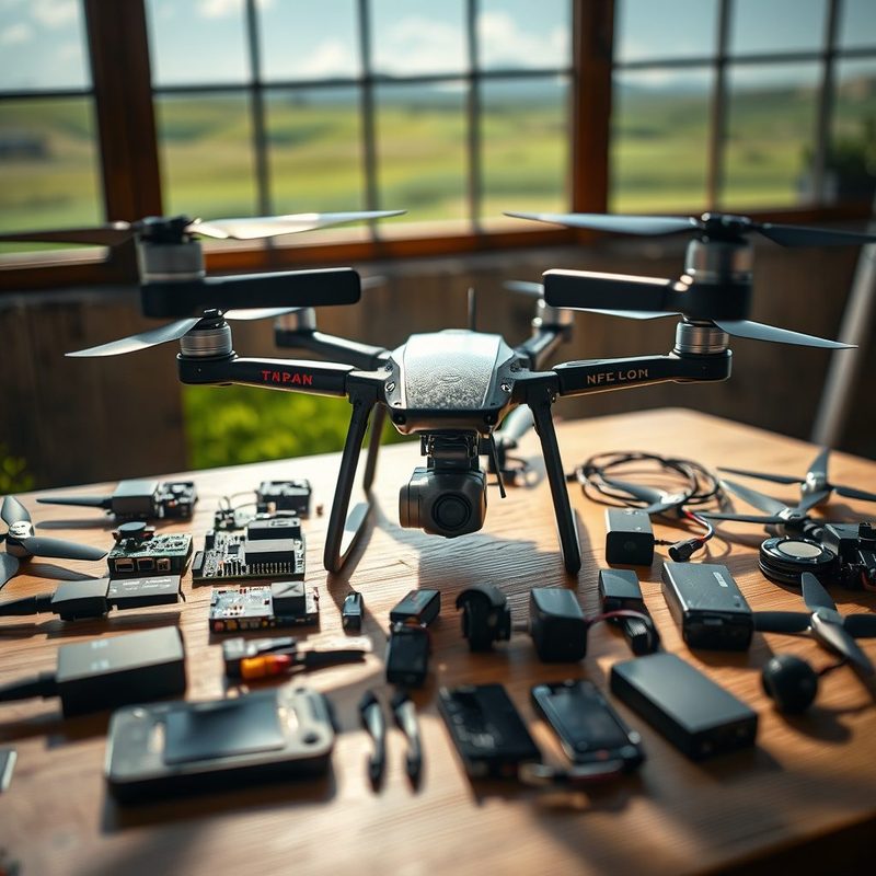 Entendendo os Componentes Eletrônicos do Seu Drone Agrícola