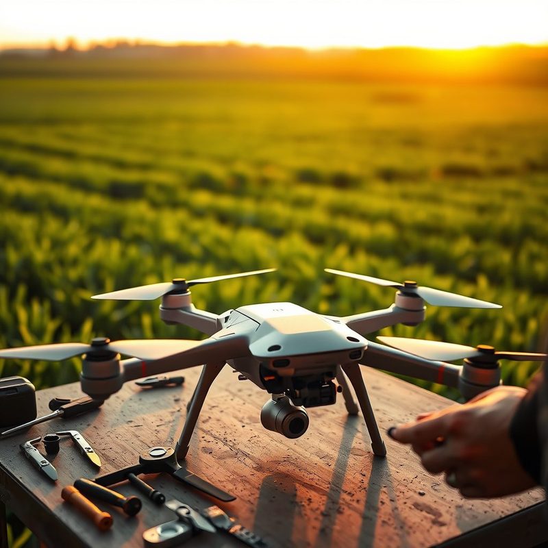 Segurança em Primeiro Lugar: Manutenção de Drones Agrícolas e Riscos