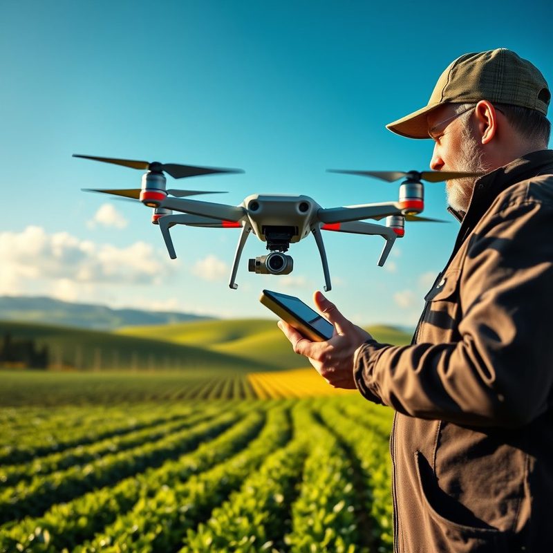 Drones Agrícolas e a Agricultura 4.0: Manutenção Conectada