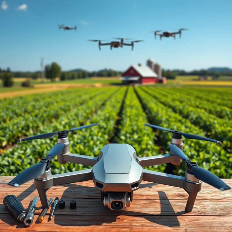 Histórias de Sucesso: Drones Agrícolas Bem Mantidos e Seus Resultados