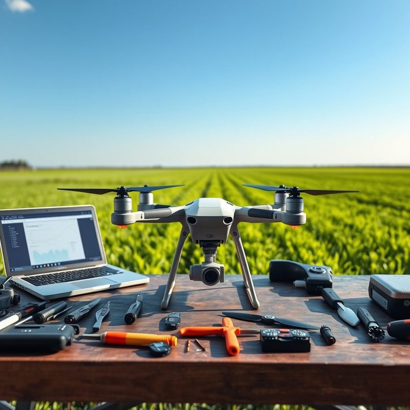 Manutenção de Drones Agrícolas: Um Investimento que Compensa