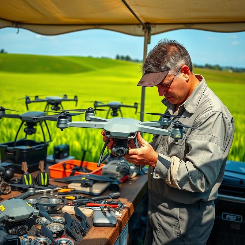 Manutenção de Drones Agrícolas: É Caro? Descubra Aqui!