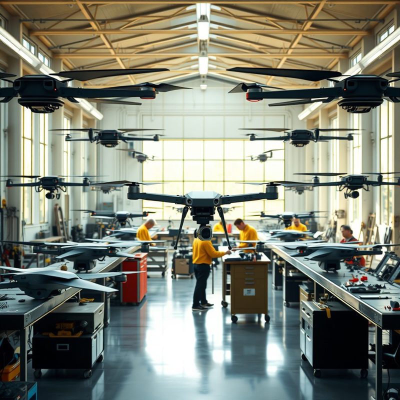 Novas Empresas de Manutenção de Drones Agrícolas para Ficar de Olho