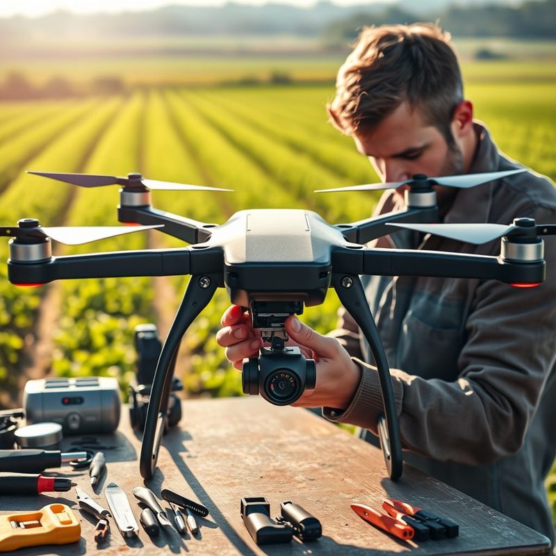 Manutenção de Drones Agrícolas: Um Diferencial Competitivo