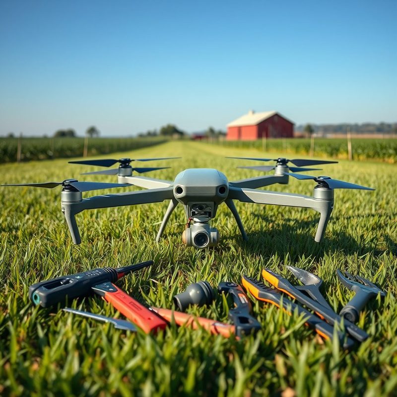 Drones Agrícolas Usados: O Que Verificar na Manutenção