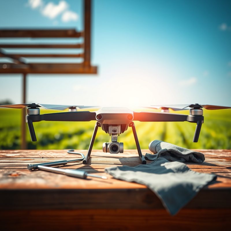 5 Dicas Rápidas para a Manutenção Diária do Seu Drone Agrícola