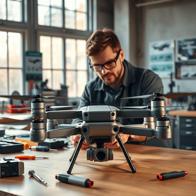 Como a Manutenção Preventiva Aumenta a Eficiência do Seu Drone