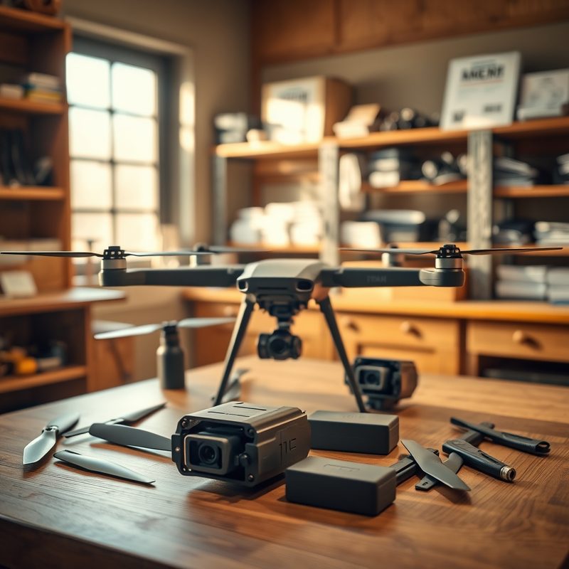 Peças Essenciais para Drones Agrícolas: O Que Ter em Estoque