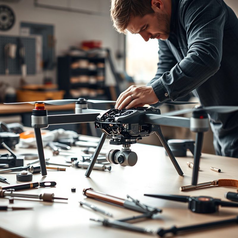 Reparos Estruturais em Drones: Soluções para Danos Físicos