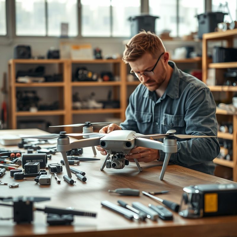 Reparos em Drones: Evitando Custos Desnecessários com a Substituição