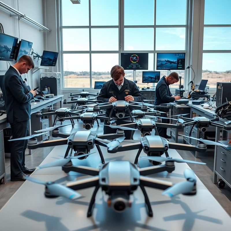 Suporte Técnico Personalizado para Sua Frota de Drones