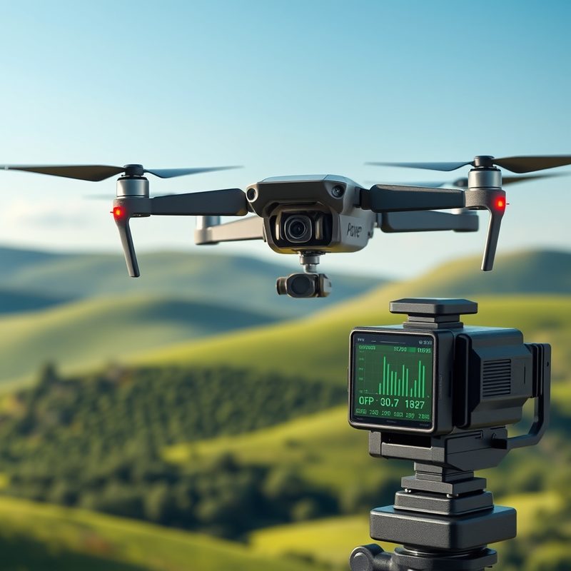 Sensores de Drones: Como a Calibração Garante a Qualidade dos Dados