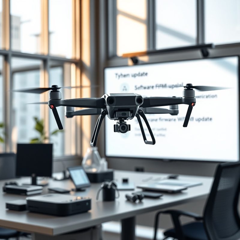 Atualizações de Software e Firmware: Seu Drone Sempre à Frente